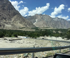 Silk Route Jeep Safari – Road through a mountainous landscape