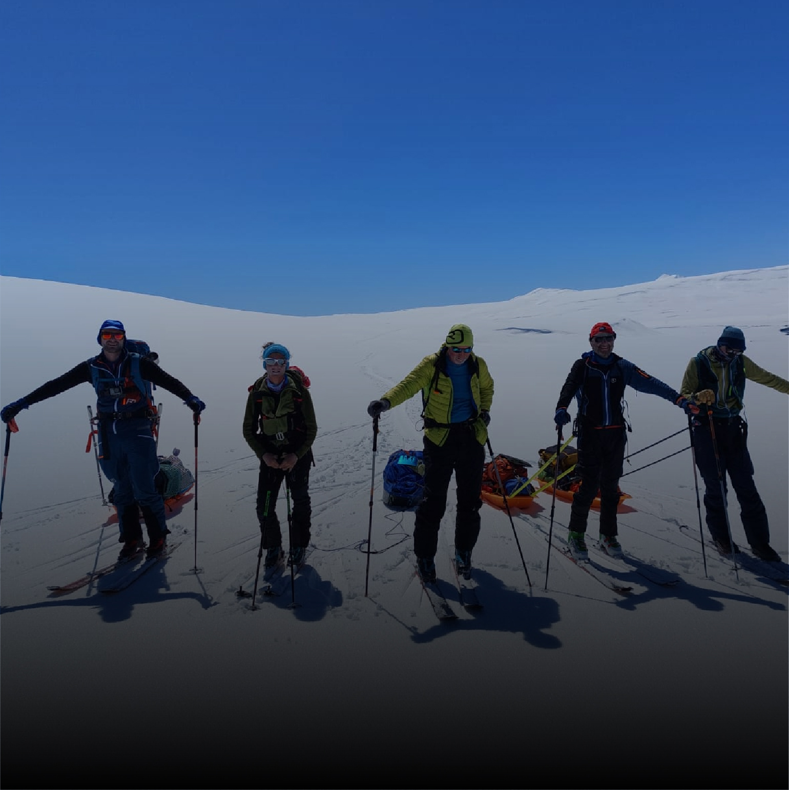 Pakistan's high-altitude winter ski traversing Deosai, Ski mountaineering expeditions, Pakistan